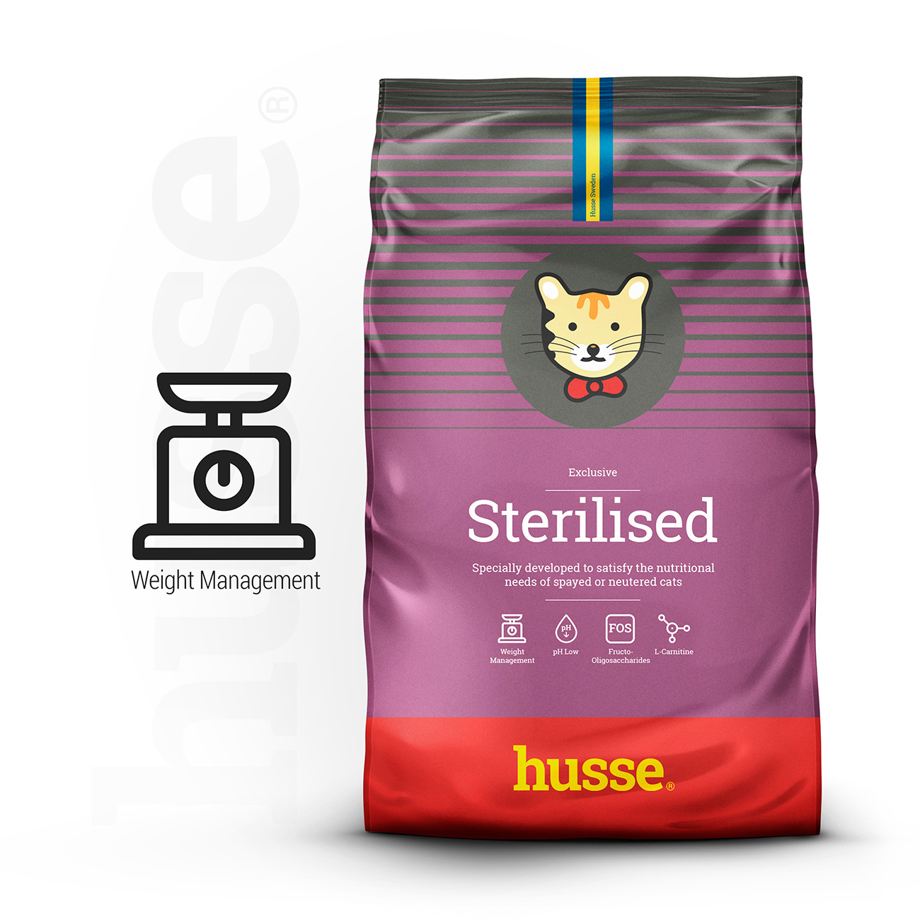 Exclusive Sterilised, 7 kg | Dry food made to satisfy a sterilised cat’s unique nutritional needs