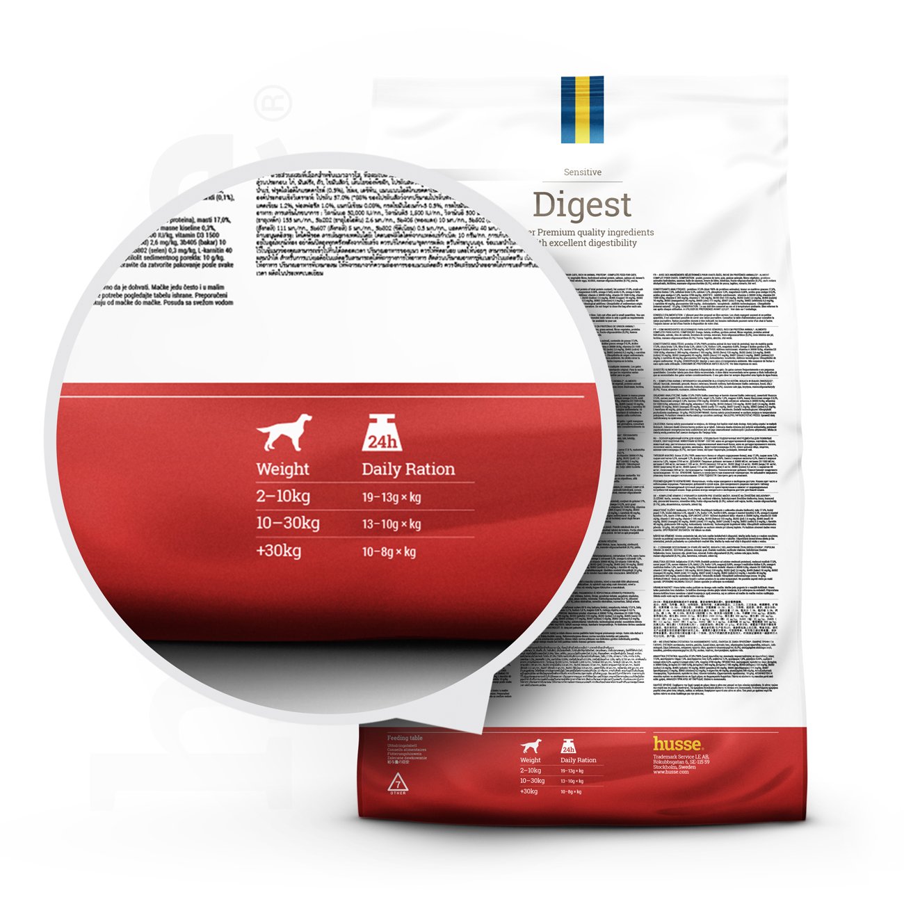 Sensitive Digest, 12.5 kg | Gluten free recipe with limited animal protein sources