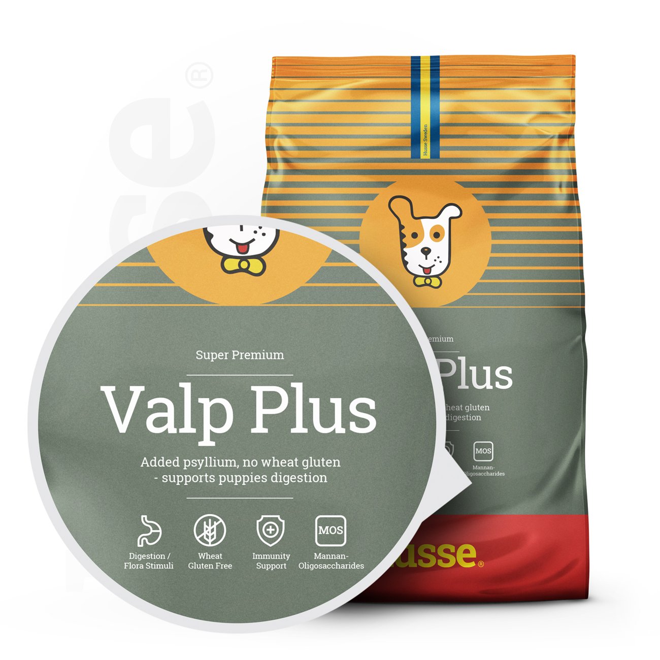 Valp Plus, 12.5 kg | Complete nutrition with psyllium & vegetable fibres for smooth digestion