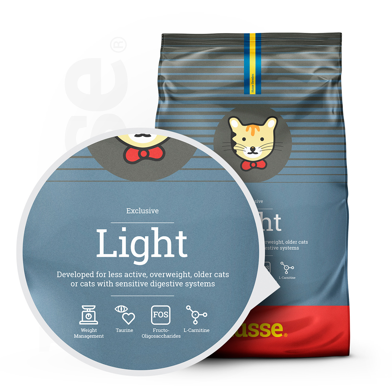 Exclusive Light, 7 kg | Cat dry food designed to help maintain healthy weight