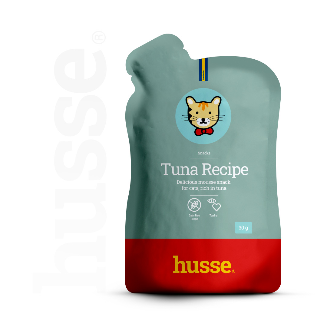 Tuna Recipe | Snack & appetiser in a pouch for cats