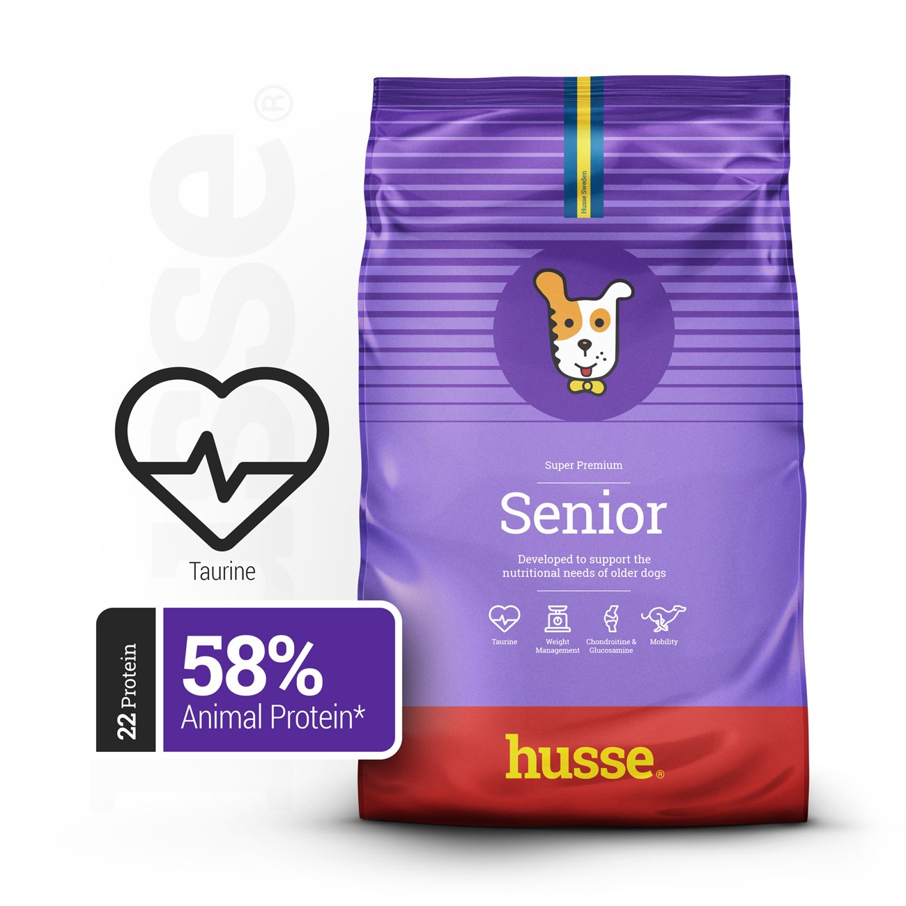 Senior, 12 kg | Complete nutrition with adapted calorie content to keep senior dogs in lean shape