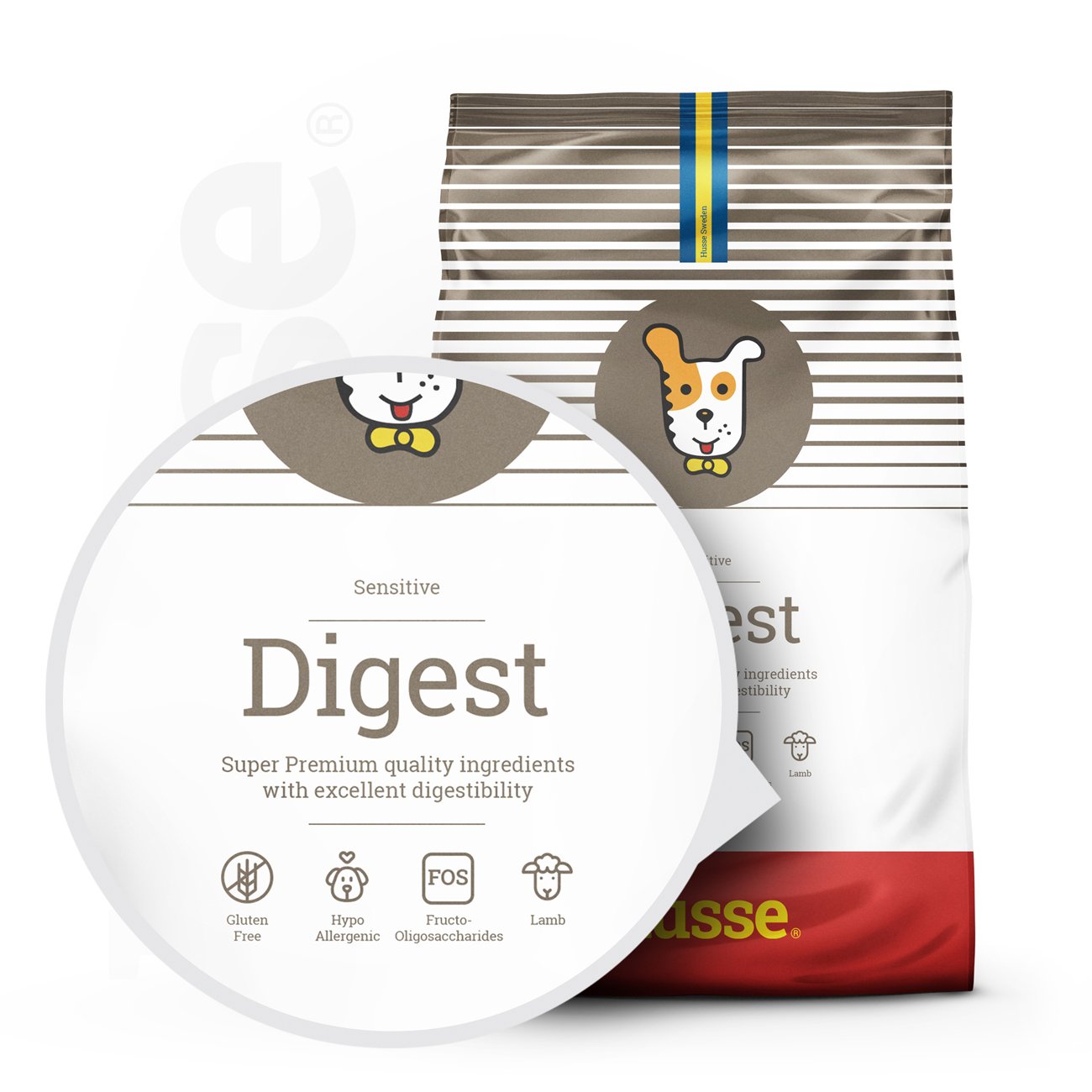 Sensitive Digest, 12.5 kg | Gluten free recipe with limited animal protein sources