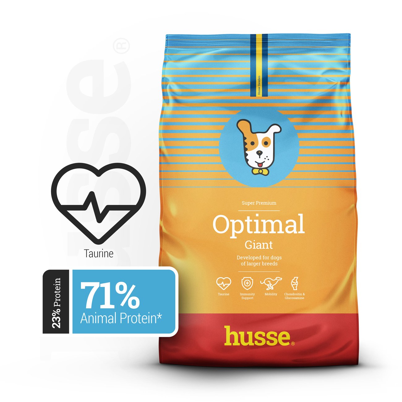 Optimal Giant, 12 kg | Complete nutrition that supports the nutritional needs of large dogs