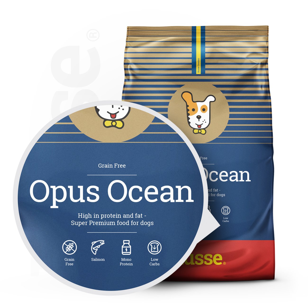 Opus Ocean | Complete, grain free dry food for active dogs with digestive sensitivities & intolerances