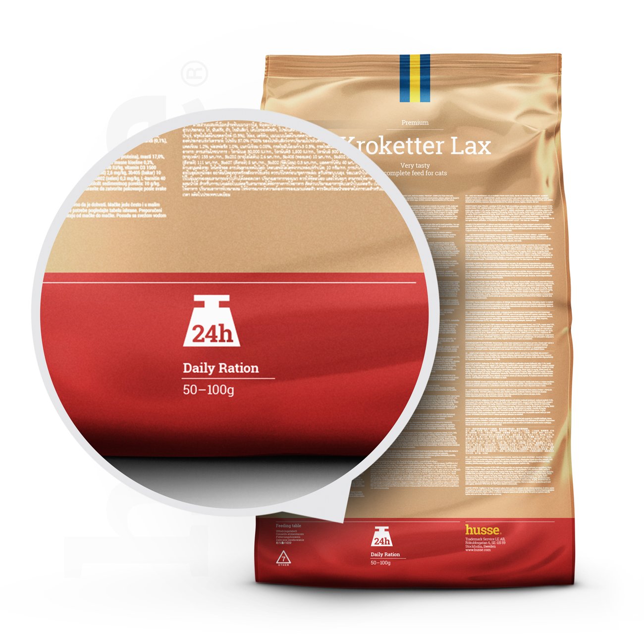 Kroketter Lax, 7 kg | Maintenance cat food