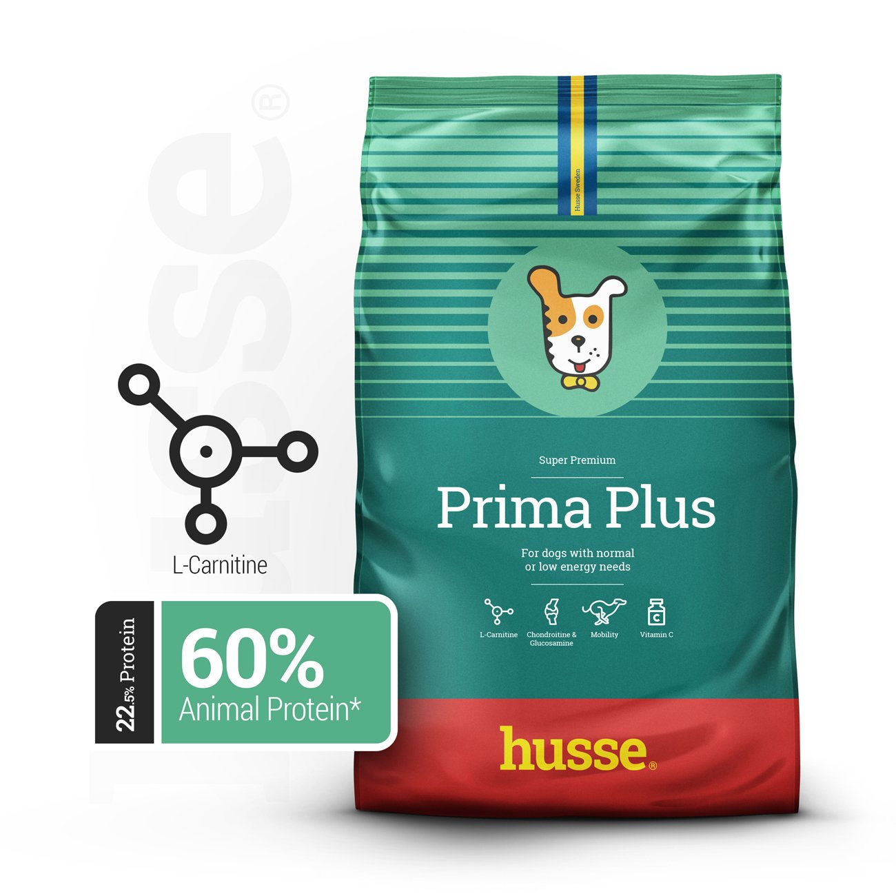 Prima Plus, 12 kg | Complete nutrition to keep adult dogs in lean shape