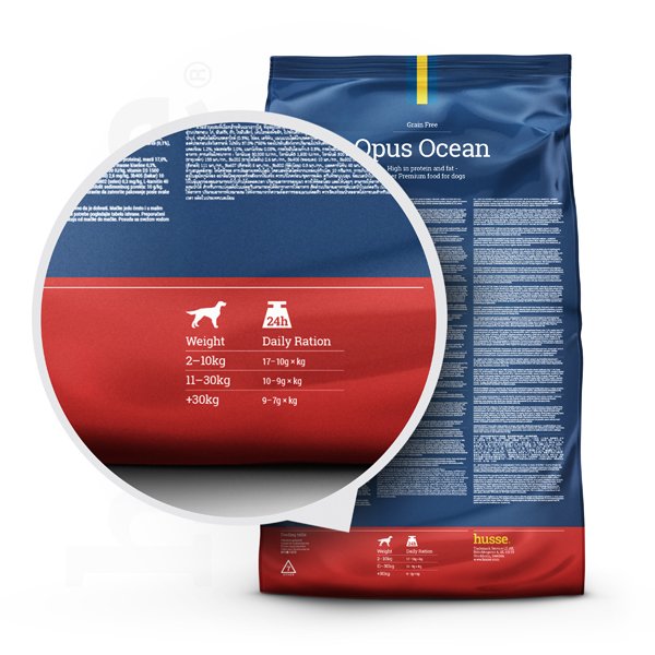 Opus Ocean | Complete, grain free dry food for active dogs with digestive sensitivities & intolerances