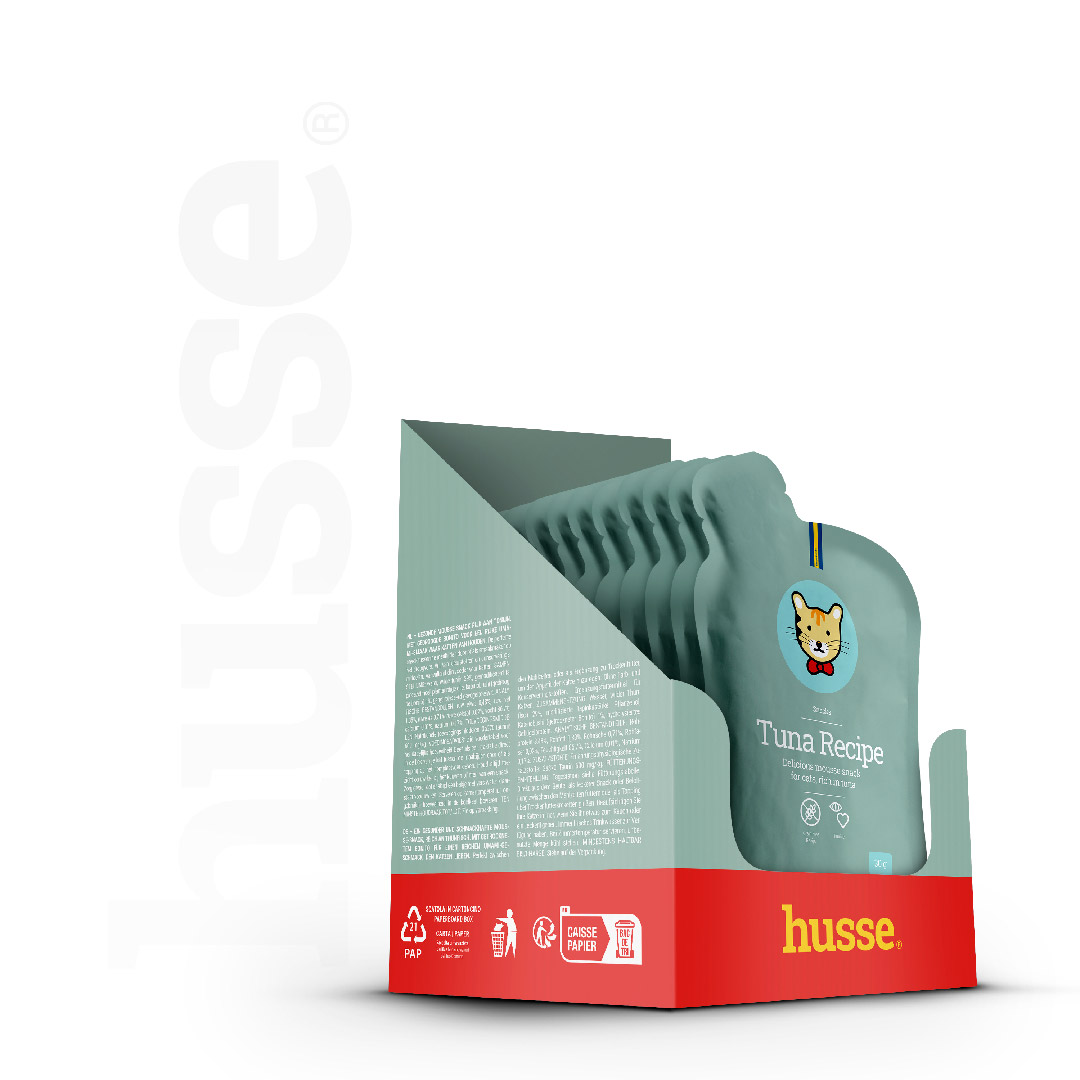 Tuna Recipe | Snack & appetiser in a pouch for cats