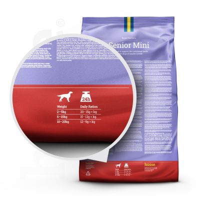 Senior Mini | Complete nutrition to meet the unique needs of ageing dogs of small breeds