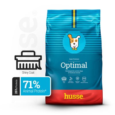 Optimal, 15 kg | Dog dry food designed to meet increased energy needs