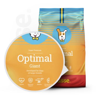 Optimal Giant, 12 kg | Complete nutrition that supports the nutritional needs of large dogs