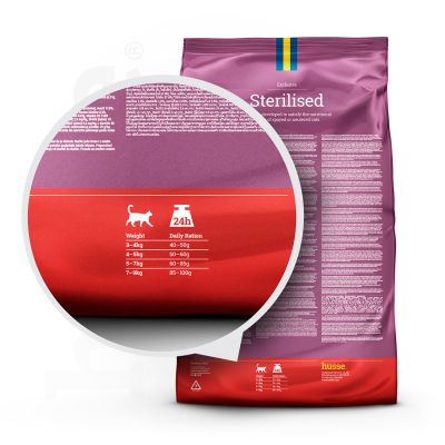 Exclusive Sterilised, 7 kg | Dry food made to satisfy a sterilised cat’s unique nutritional needs
