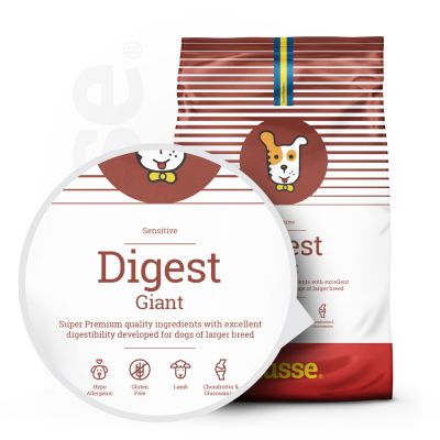 Sensitive Digest Giant | Hypoallergenic dry food for large breed dogs with digestive sensitivities