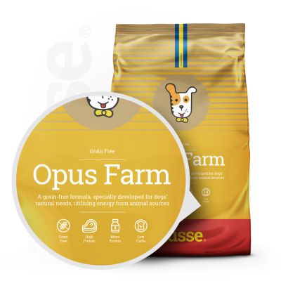 Opus Farm | Complete, grain free nutrition for active dogs with sensitive stomachs