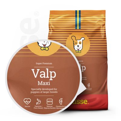 Valp Maxi | Balanced nutrition for puppies & mother dogs of large breeds