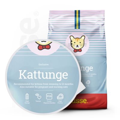 Exclusive Kattunge, 7 kg | Complete nutrition specially crafted for growing kittens