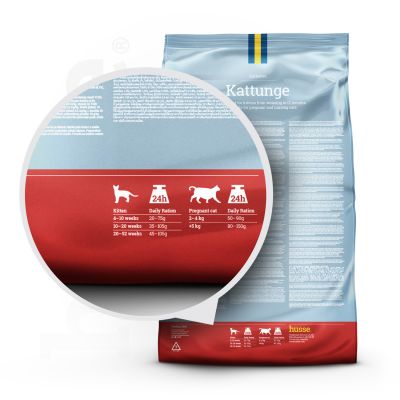 Exclusive Kattunge, 7 kg | Complete nutrition specially crafted for growing kittens